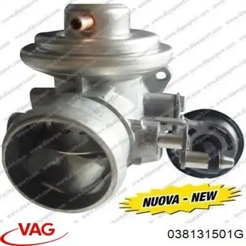 Do koszyka 038131501G VAG Zawór recyrkulacji spalin EGR