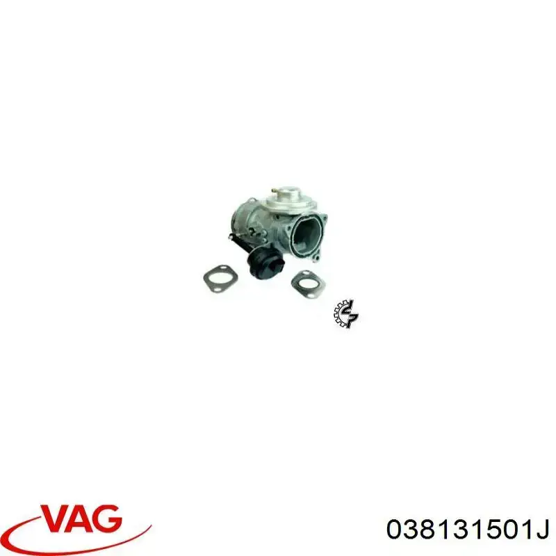 038131501J VAG Zawór recyrkulacji spalin EGR