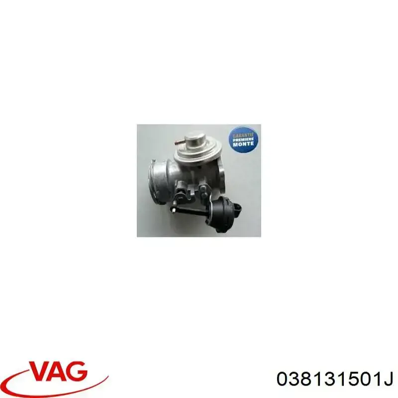 Zawór recyrkulacji spalin EGR 038131501J VAG