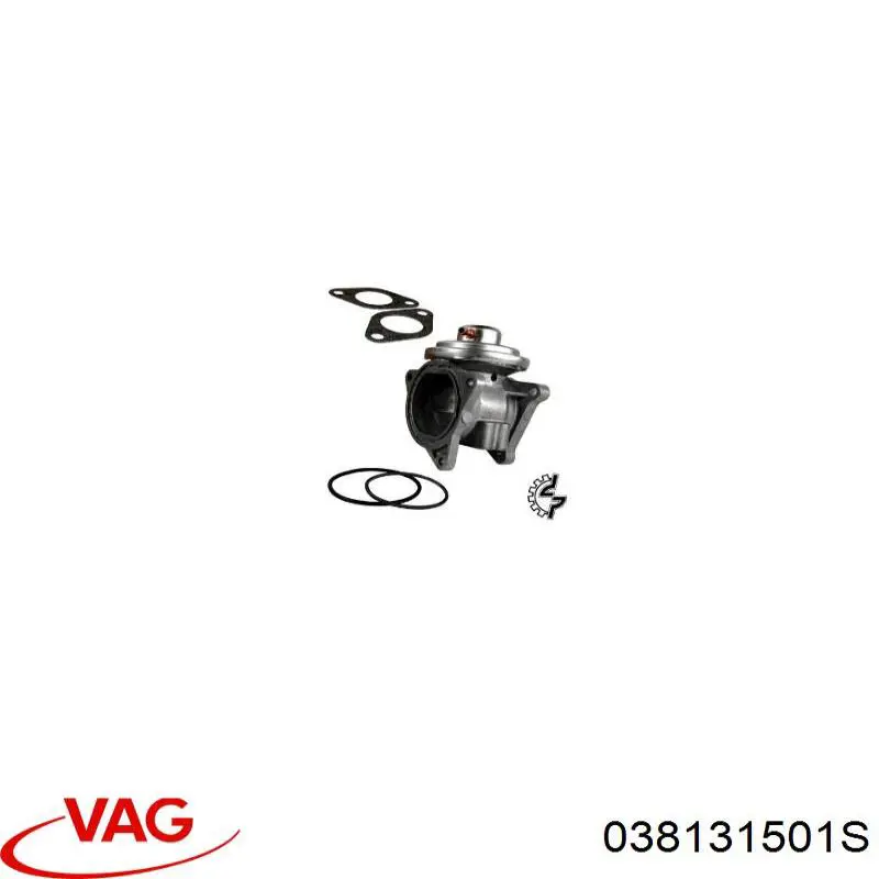 Zawór recyrkulacji spalin EGR VAG 038131501S cena, od 49,57 USD