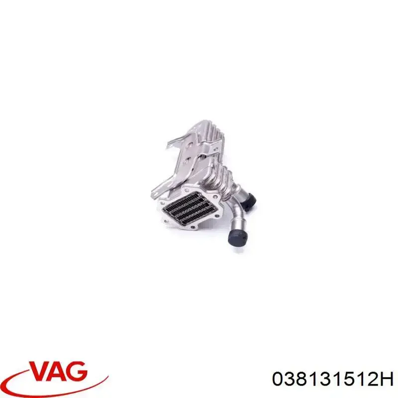 Chłodnica układu recyrkulacji spalin EGR VAG 038131512H cena, od 146,42 USD