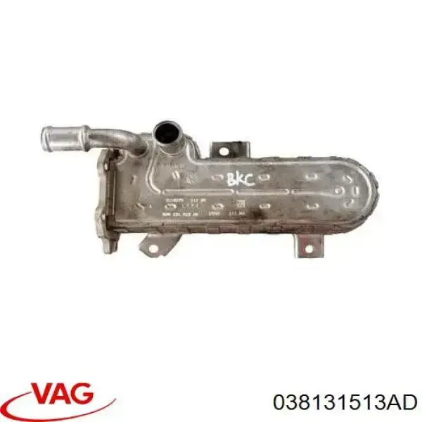 Chłodnica układu recyrkulacji spalin EGR VAG 038131513AD cena, od 54,48 USD
