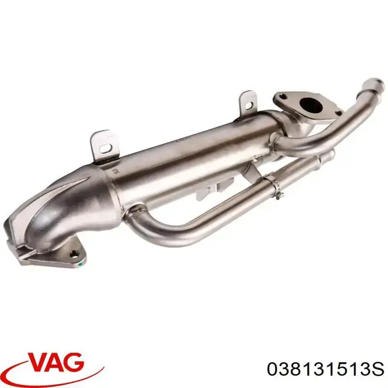 Chłodnica układu recyrkulacji spalin EGR VAG 038131513S cena, od 220,34 USD
