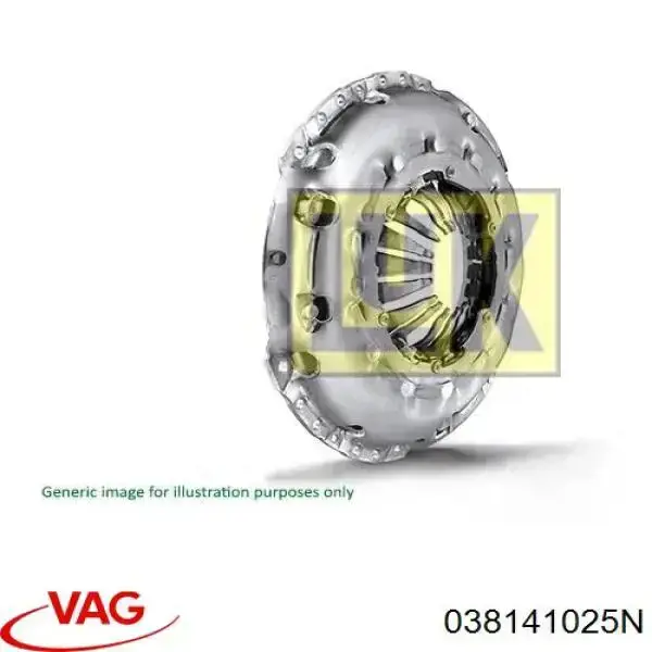 Docisk sprzęgła VAG 038141025N cena, od 63,15 USD