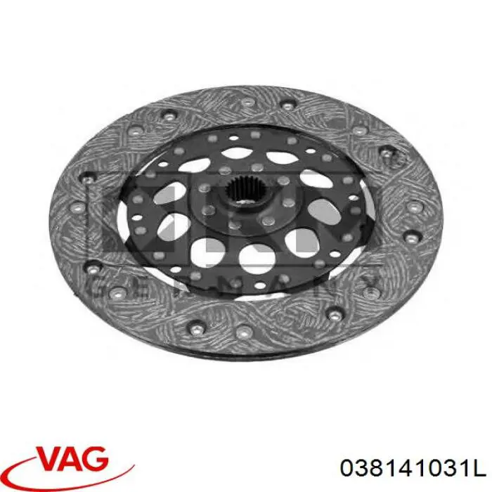 Tarcza sprzęgła VAG 038141031L cena, od 79,76 USD