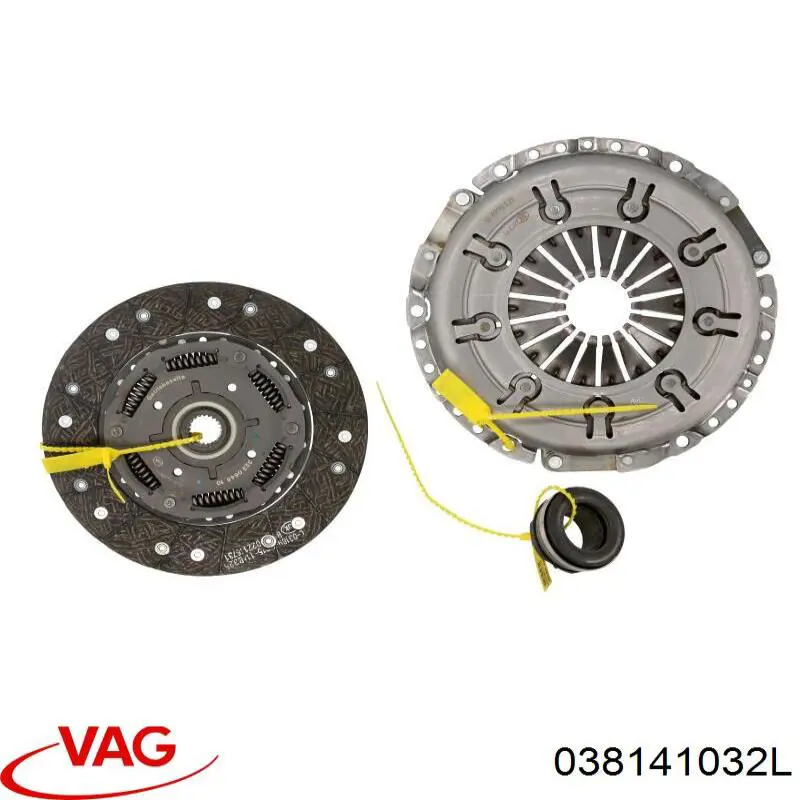 038141032L VAG Tarcza sprzęgła
