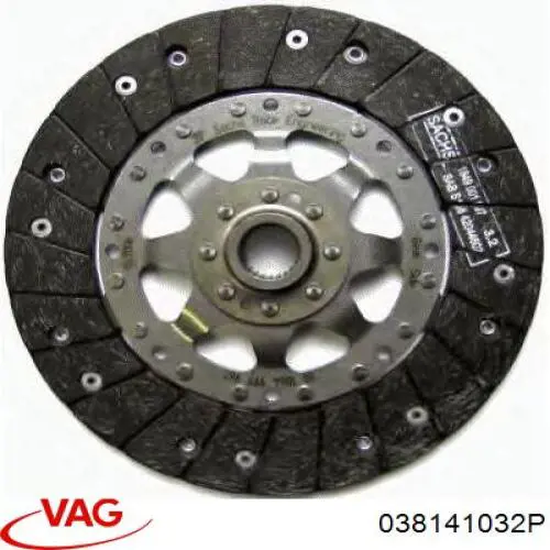 Tarcza sprzęgła 038141032P VAG