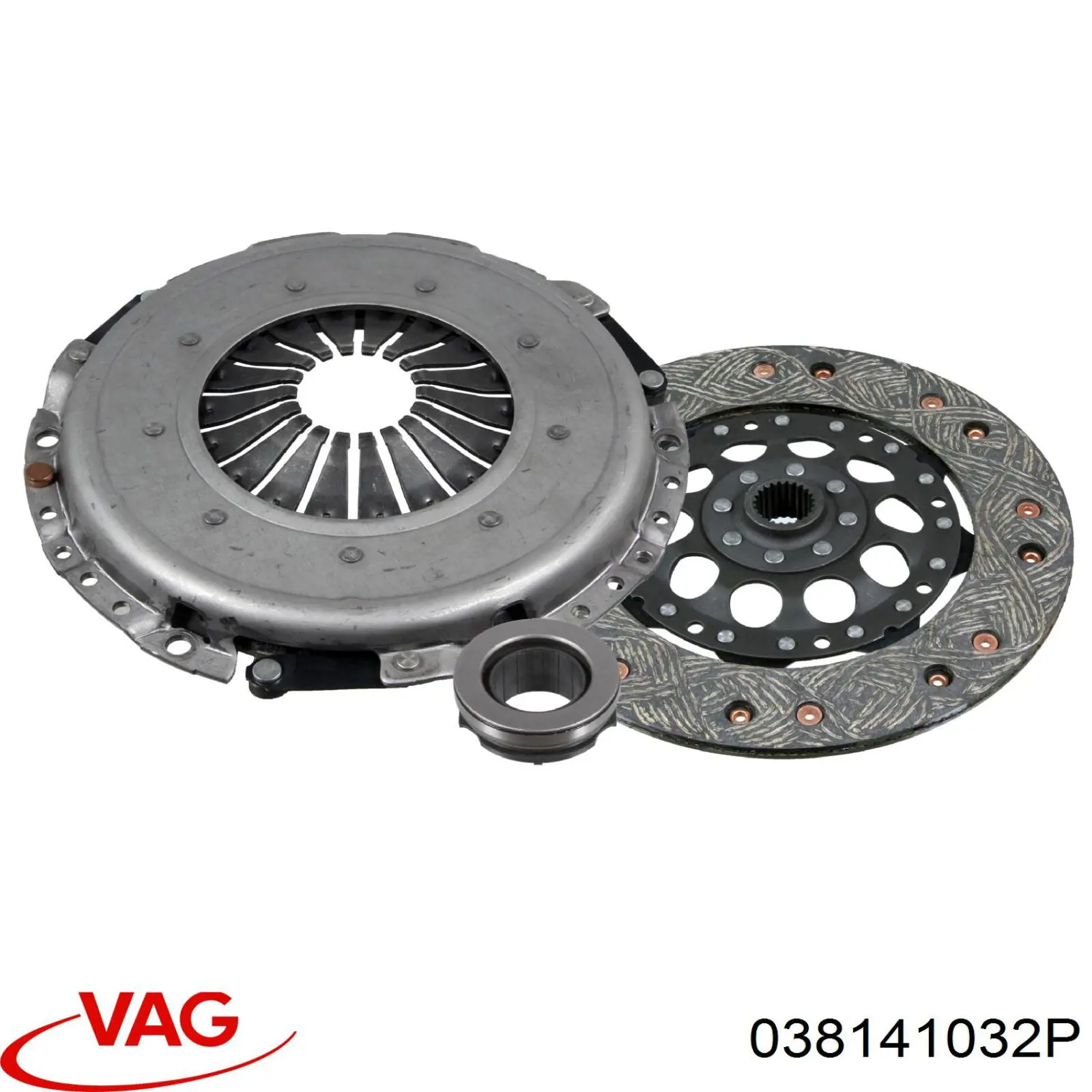 Do koszyka 038141032P VAG Tarcza sprzęgła