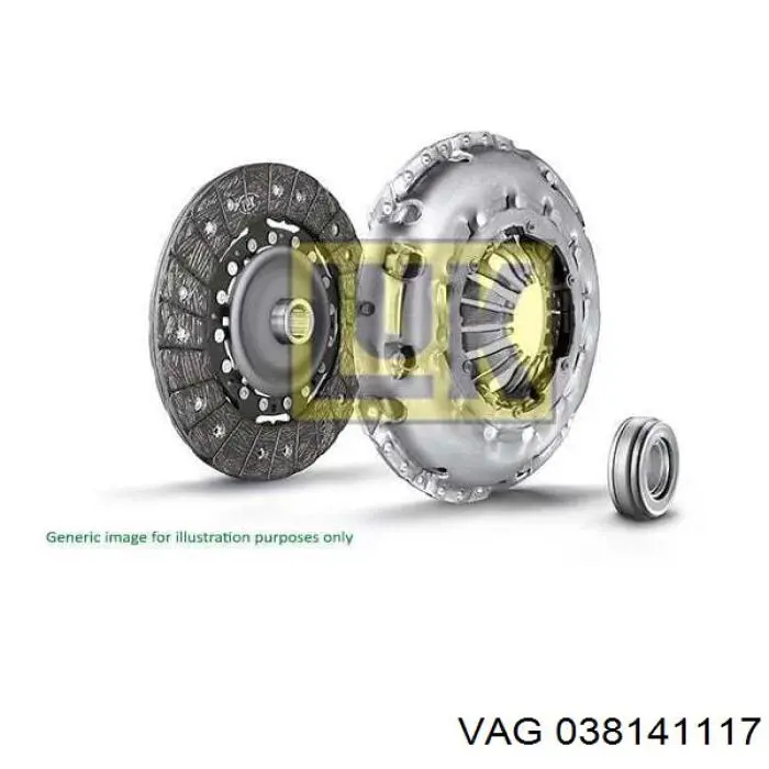 Docisk sprzęgła VAG 038141117 cena, od 89,08 USD