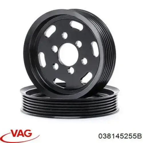 Do koszyka 038145255B VAG Koło pasowe pompy wspomagania hydraulicznego