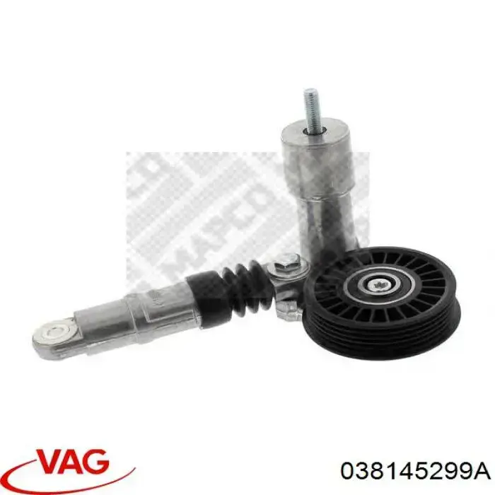 Do koszyka 038145299A VAG Amortyzator napinacza paska napędowego