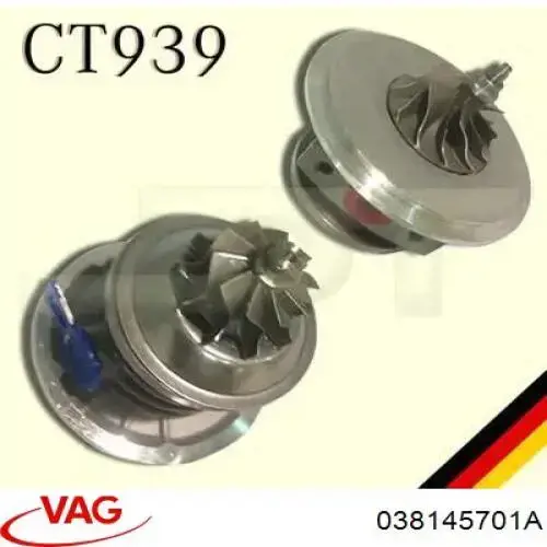 Do koszyka 038145701A VAG Turbina