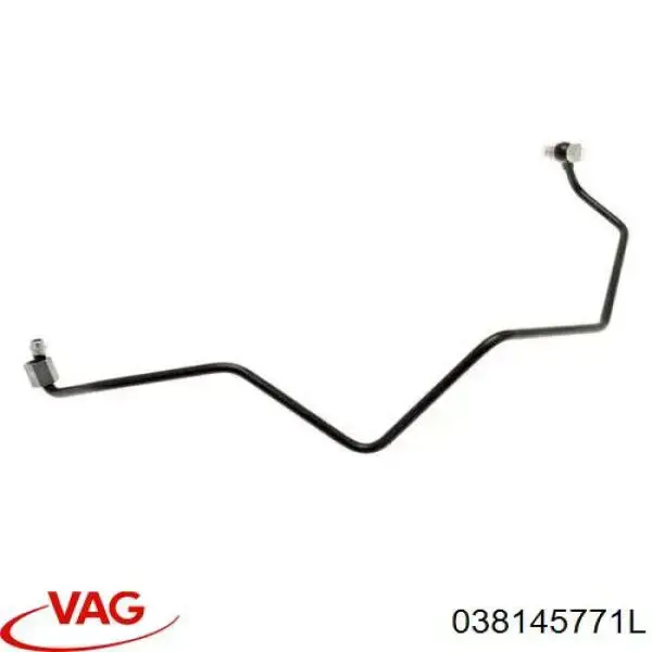 Rurka (przewód) dopływu oleju do turbiny VAG 038145771E cena, od 31,48 USD