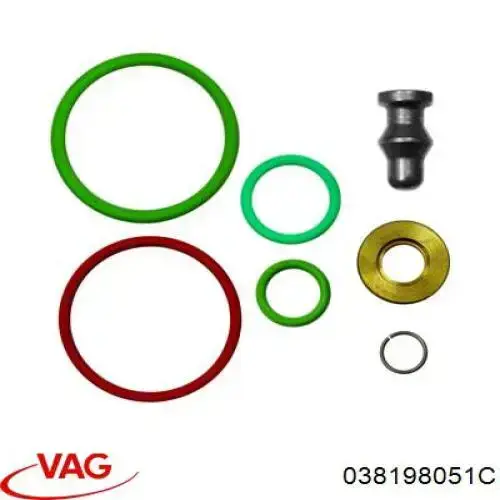 Zestaw naprawczy wtryskiwacza 038198051C VAG
