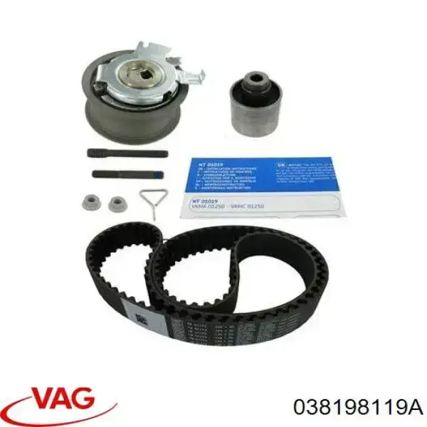 038198119A VAG Pasek rozrządu, zestaw
