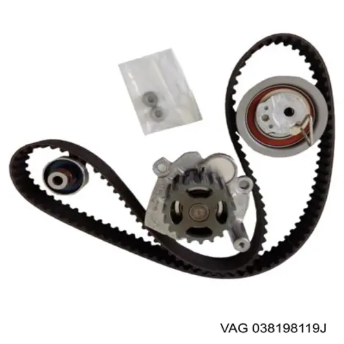 Do koszyka 038198119J VAG Pasek rozrządu, zestaw