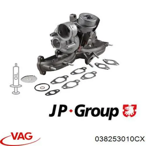 038253010CX VAG Turbina