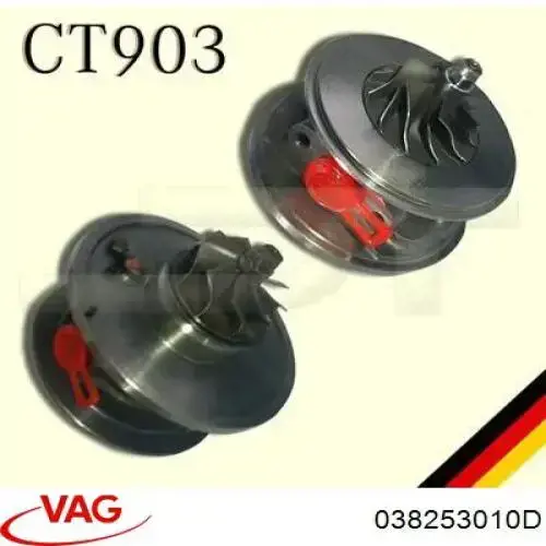 Turbina VAG 038253010D cena, od 420,53 USD