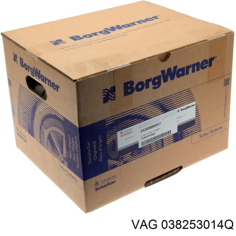 Turbina 038253014Q VAG