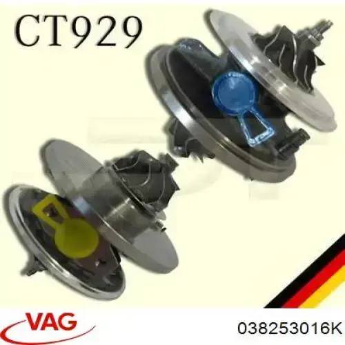 Turbina 038253016K VAG