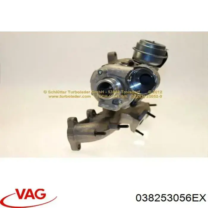 Turbina VAG 038253056EX cena, od 67,08 USD