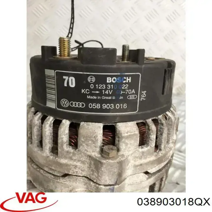 Do koszyka 038903018QX VAG Alternator