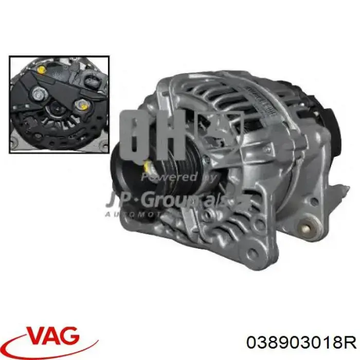 Alternator VAG 038903018R cena, od 71,79 USD