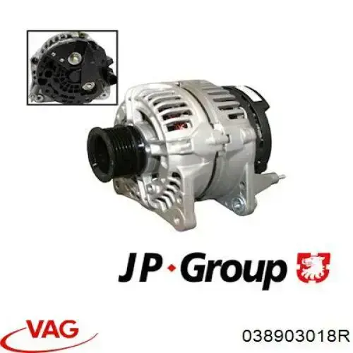 Do koszyka 038903018R VAG Alternator