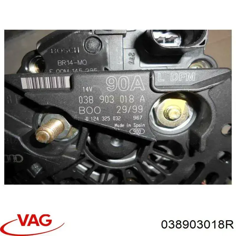 038903018R VAG Alternator