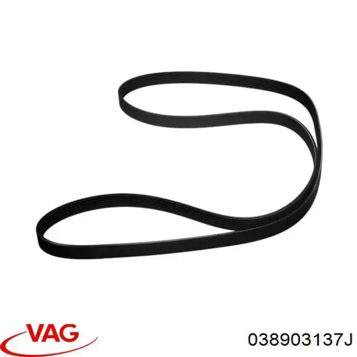 Pas napędowy mechanizmów VAG 038903137J cena, od 17,76 USD