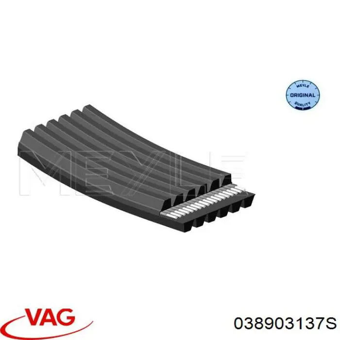 Pas napędowy mechanizmów VAG 038903137S cena, od 26,25 USD