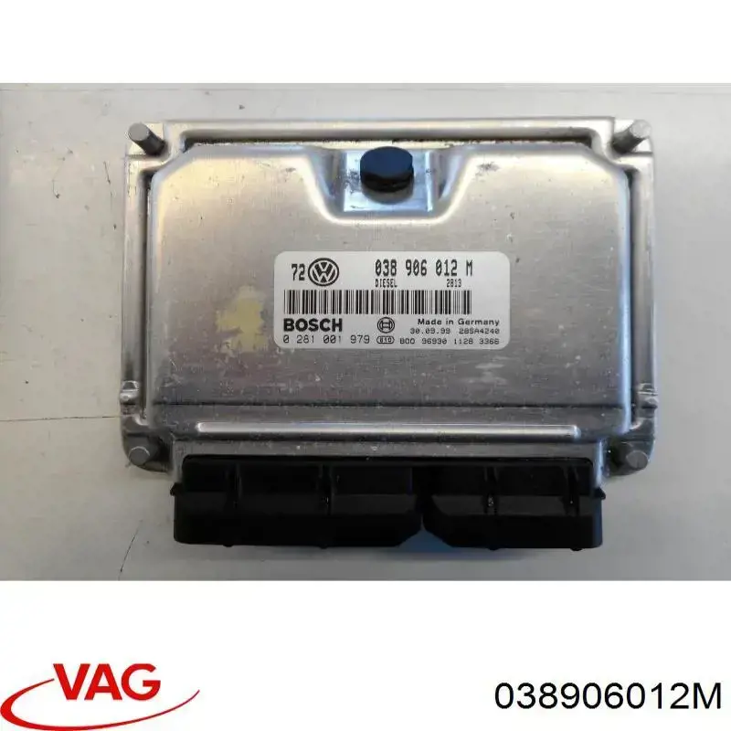 038906012M VAG Sterownik silnika