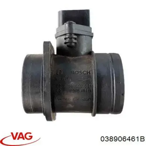 Czujnik przepływu powietrza, przepływomierz powietrza M.A.F. VAG 038906461B cena, od 27,24 USD
