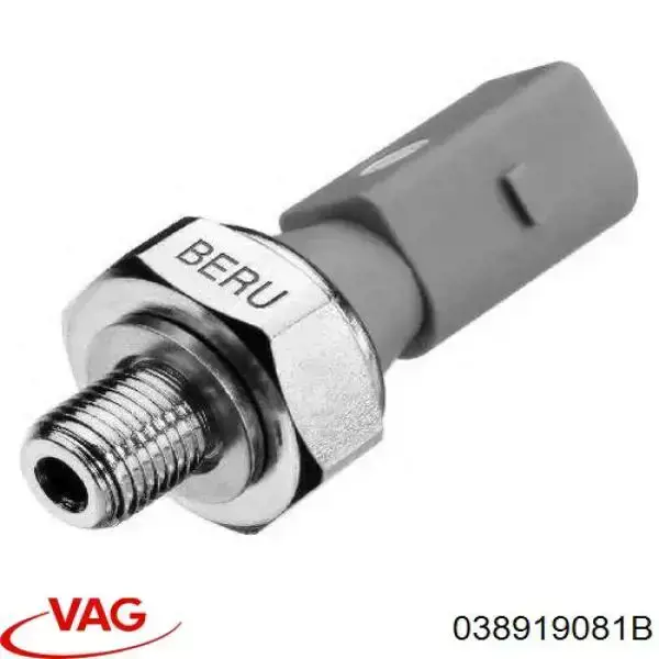 Czujnik ciśnienia oleju 038919081B VAG