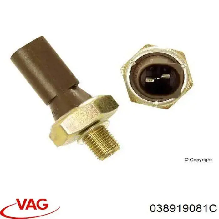 Czujnik ciśnienia oleju VAG 038919081C cena, od 7,50 USD
