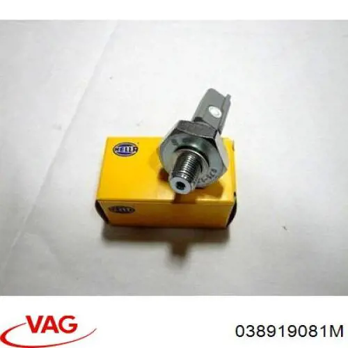 Czujnik ciśnienia oleju 038919081M VAG