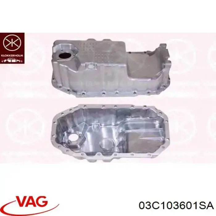 Do koszyka 03C103601SA VAG Miska olejowa silnika
