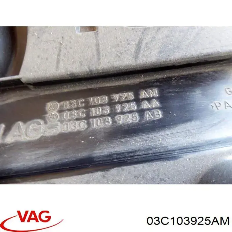 Pokrywa silnika dekoracyjna VAG 03C103925AM cena, od 90,33 USD