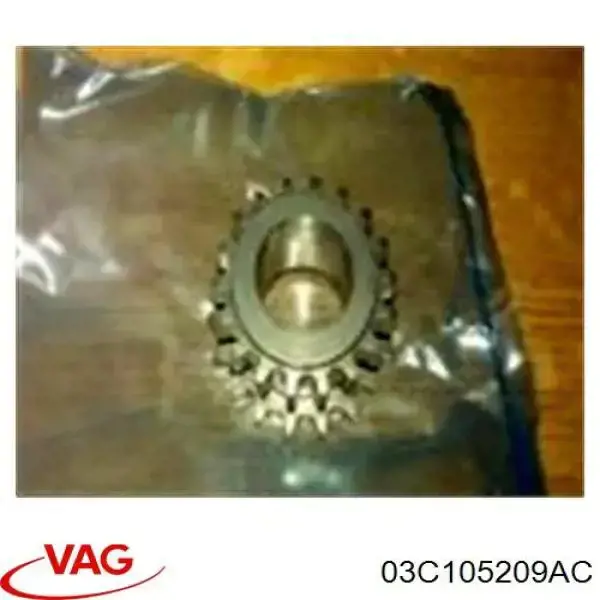 Do koszyka 5334856 Borg-Warner Koło zębate walcowe napędu wałka rozrządu
