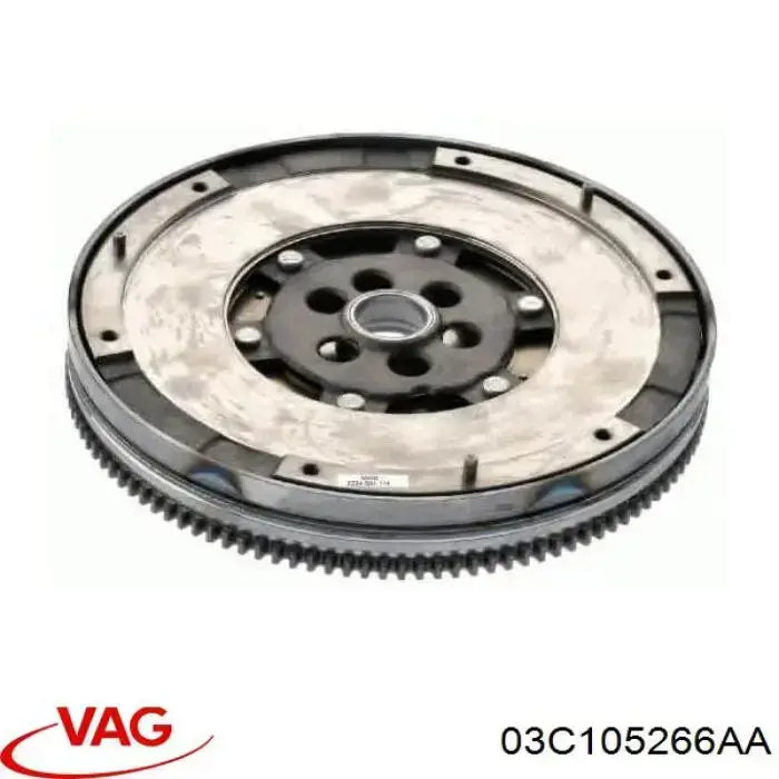 Koło zamachowe silnika VAG 03C105266AA cena, od 195,41 USD