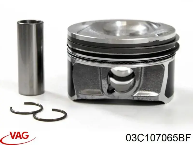 03C107065BF VAG Tłok, komplet do jednego cylindru, STD