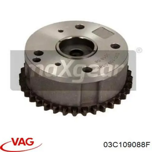 Koło zębatewalcowe wałka rozrządu silnika 03C109088F VAG