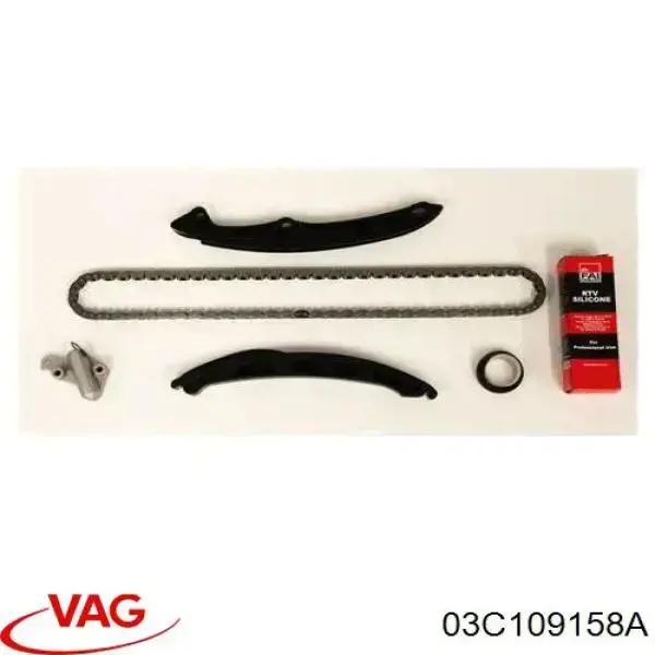 Łańcuch rozrządu 03C109158A VAG