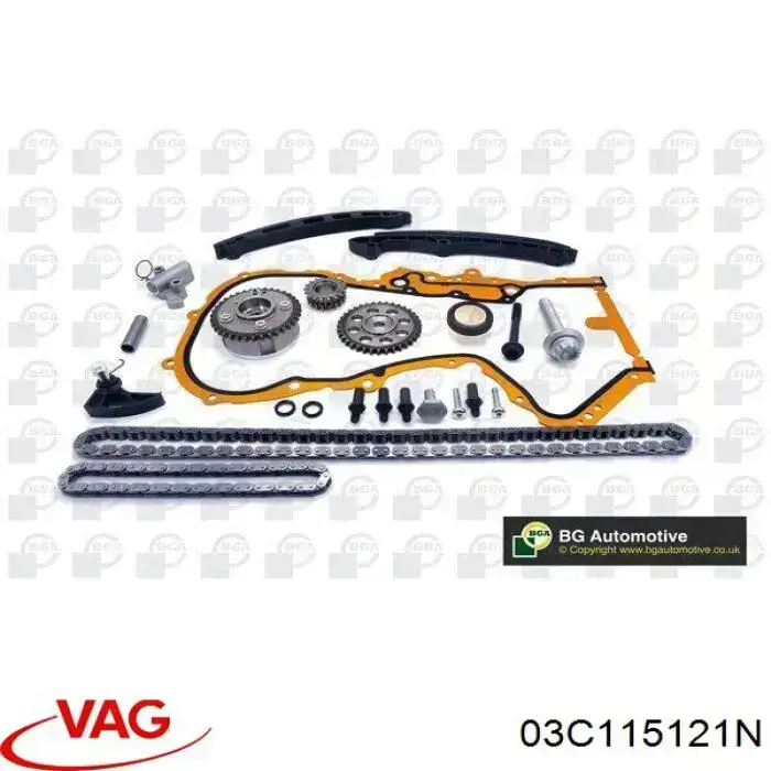 Koło zębate pompy olejowej VAG 03C115121N cena, od 40,33 USD