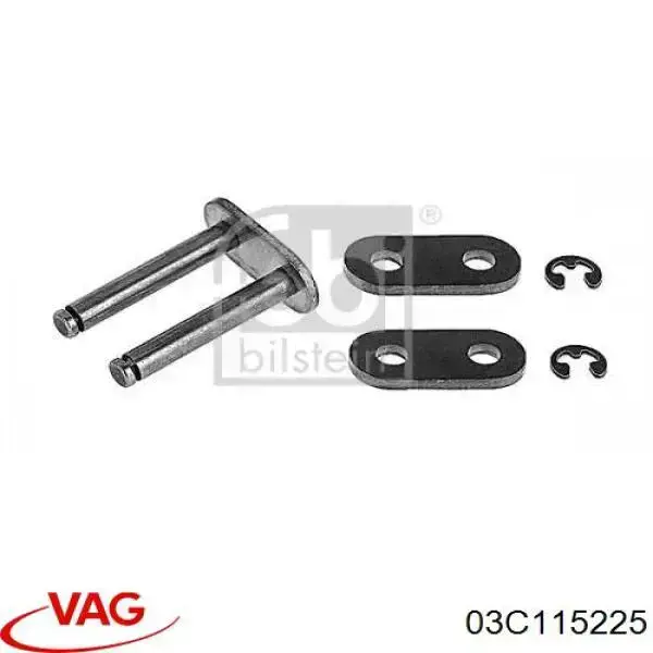 Łańcuch pompy oleju VAG 03C115225 cena, od 60,87 USD