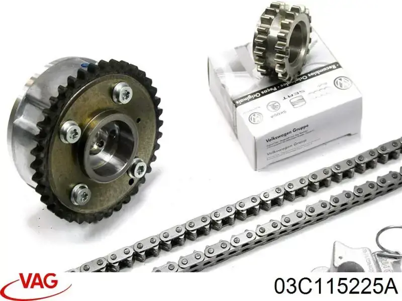 03C115225A VAG Łańcuch pompy oleju