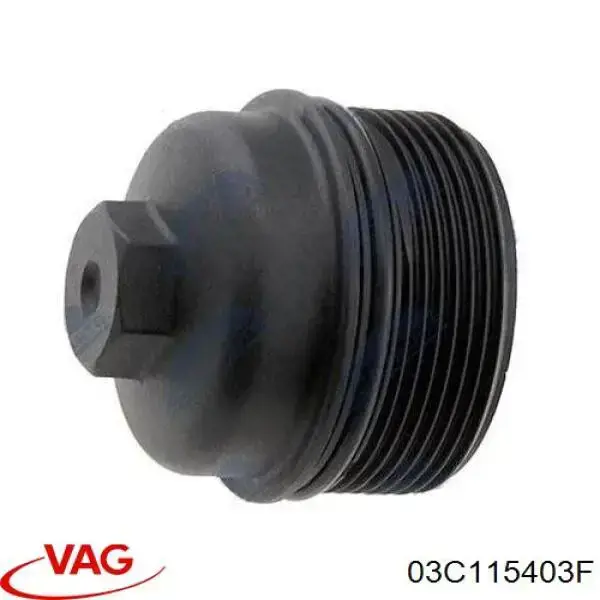 03C115403F VAG Pokrywa filtra oleju