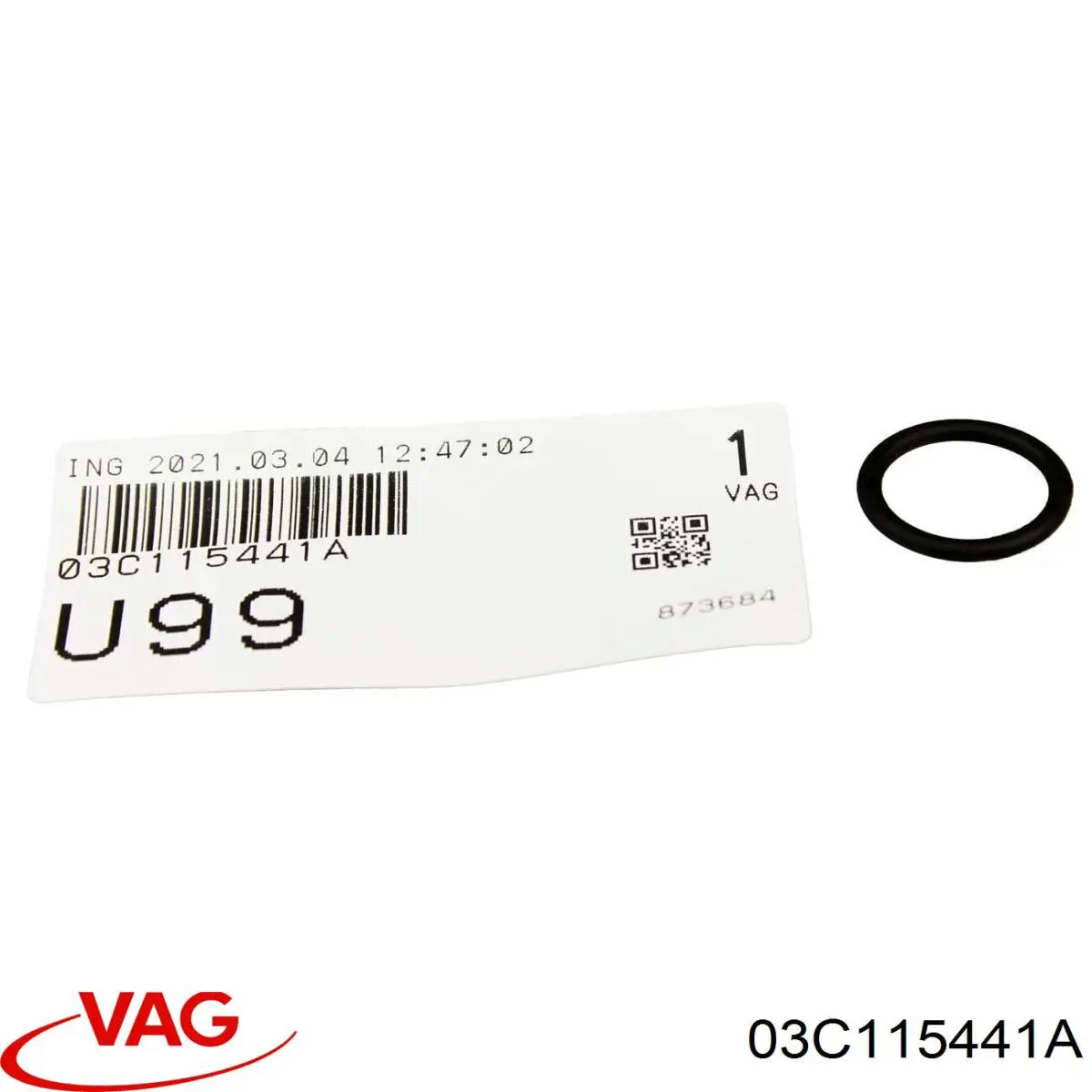 03C115441A VAG Uszczelka kolektora ssącego