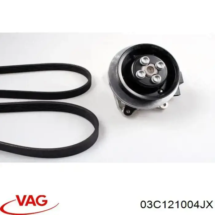 Do koszyka 03C121004JX VAG Pompa chłodząca wodna
