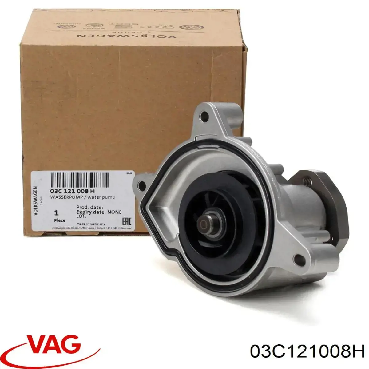 Pompa chłodząca wodna VAG 03C121008H